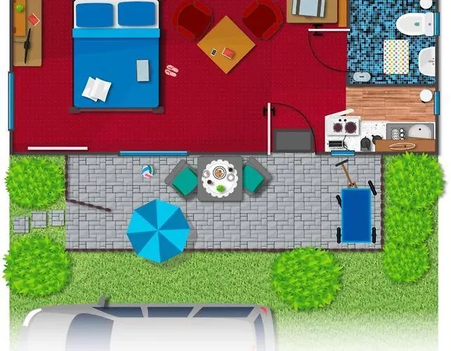 Gemuetlicher Gartenbungalow